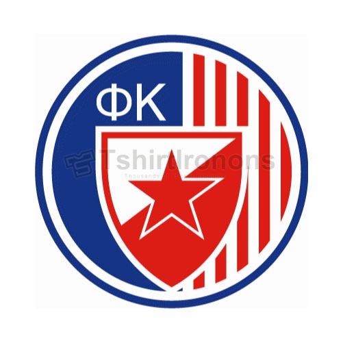 Red Star Belgrade T-shirts Iron On Transfers N3287